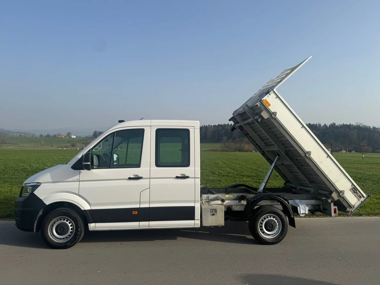 VW Crafter 35 2.0 TDI CR Kipper mit 3.5t Anhängelast, Diesel, Occasion / Utilisé, Manuelle - 4