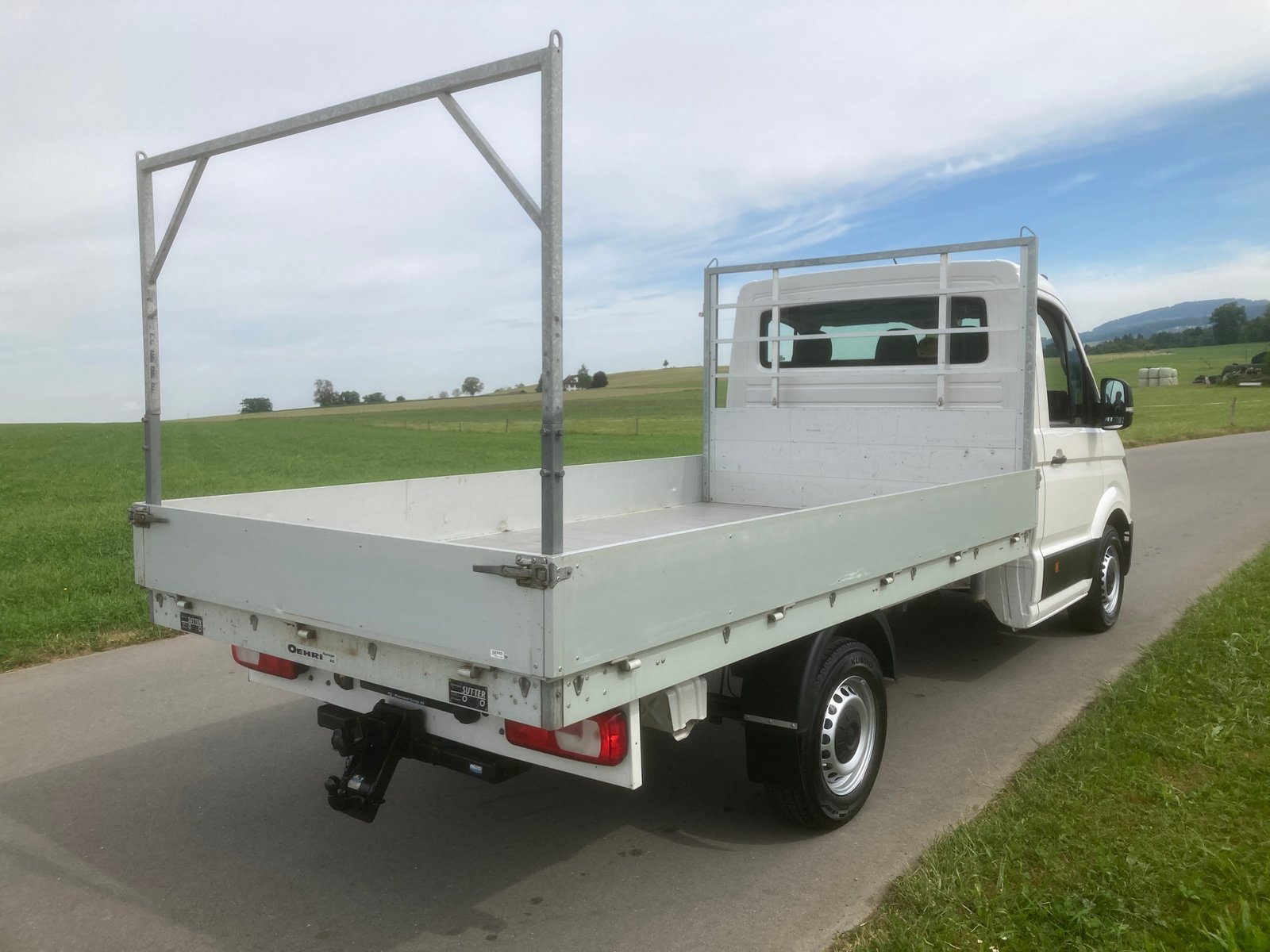 VW Crafter 35 2.0 TDI Brücke mit 3500 KG Anhängelast, Diesel, Occasioni / Usate, Manuale - 3