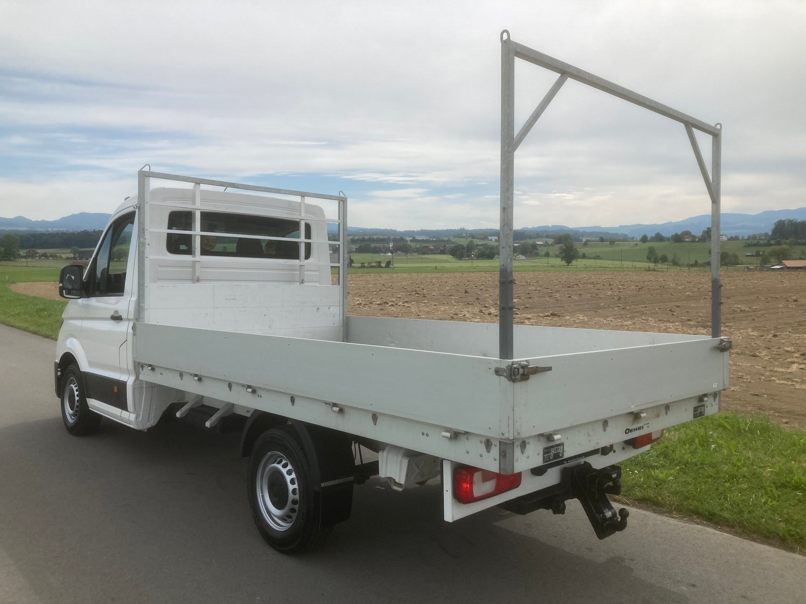 VW Crafter 35 2.0 TDI Brücke mit 3500 KG Anhängelast, Diesel, Occasioni / Usate, Manuale - 4