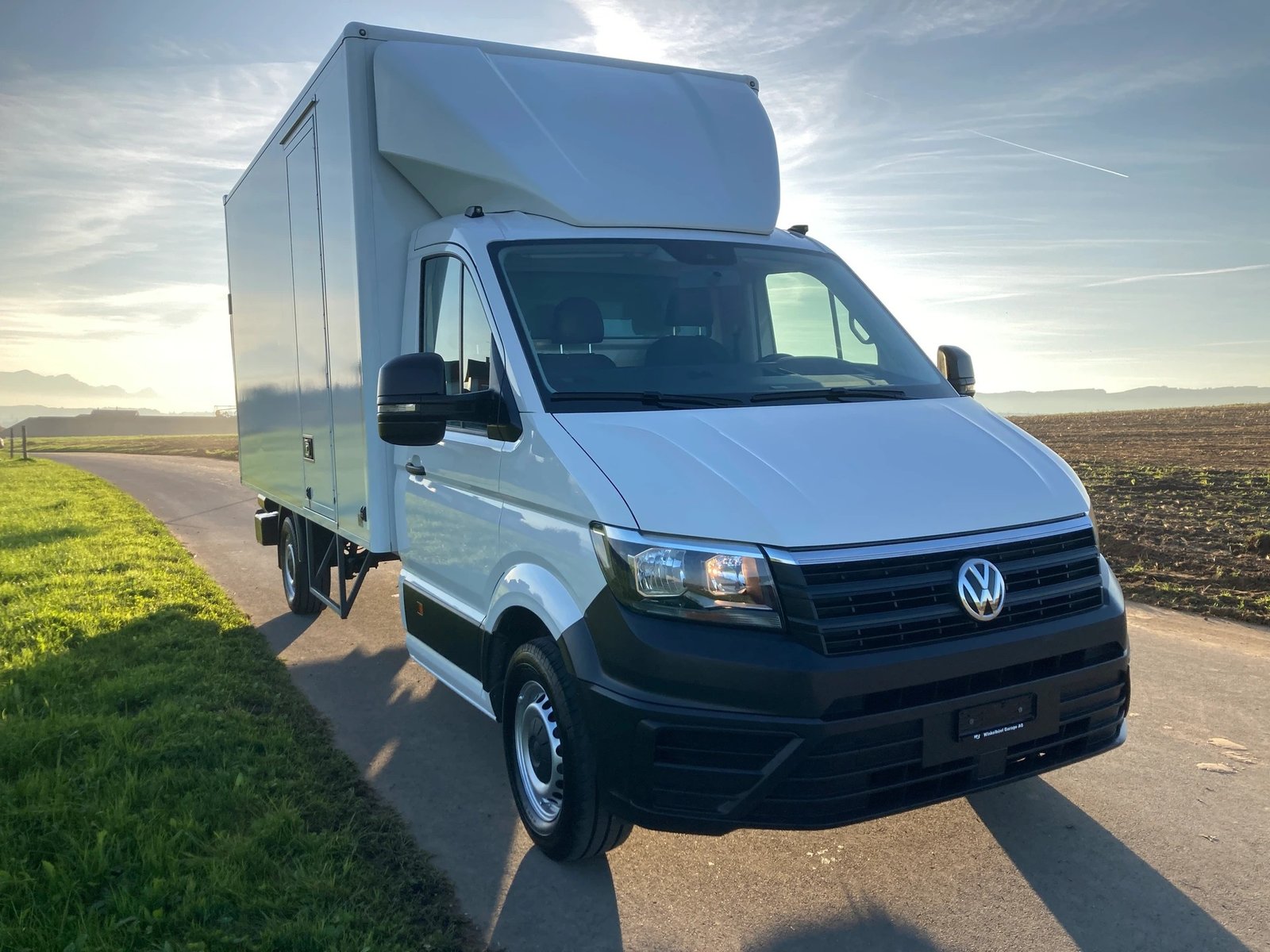 VW Crafter 35 2.0 BiTDI HD L4 **mit Hebebühne + Anhängerku, Diesel, Occasion / Utilisé, Manuelle - 2
