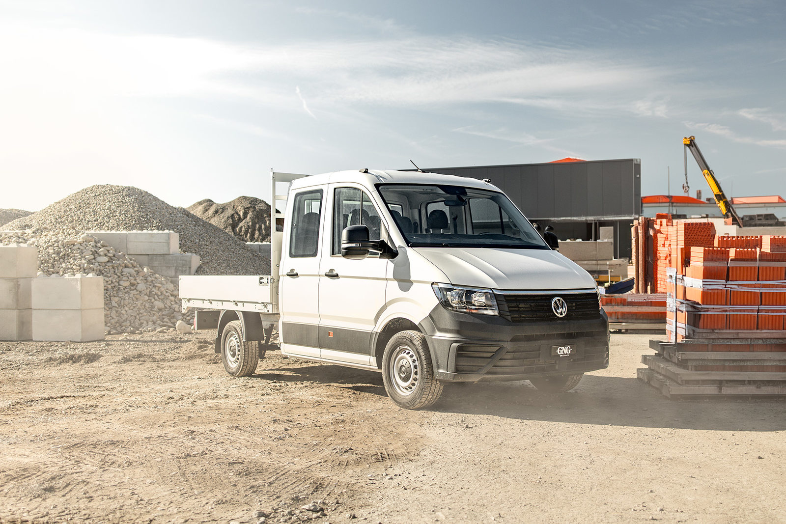 VW Crafter 35 Chassis-Doppelkabine RS 3640 mm Singlebereifung, Diesel, Vorführwagen, Handschaltung