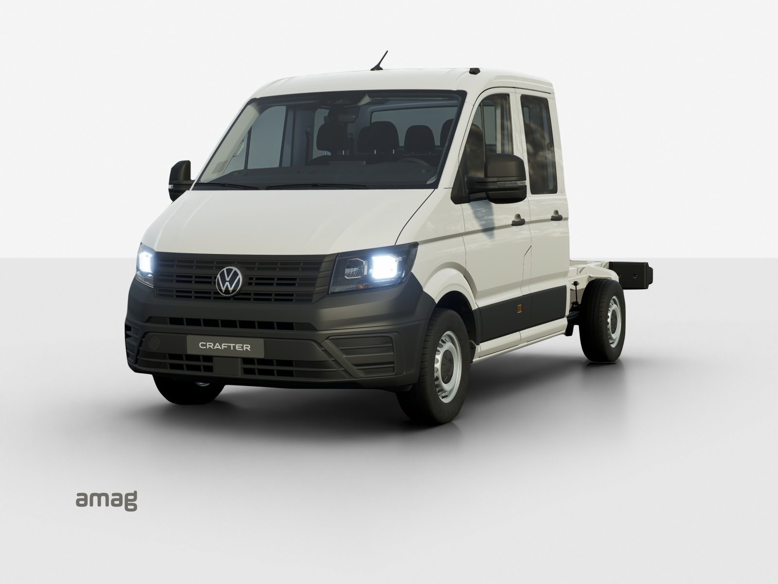 VW Crafter 35 Chassis-Doppelkabine Champion RS 3640 mm Singlebe