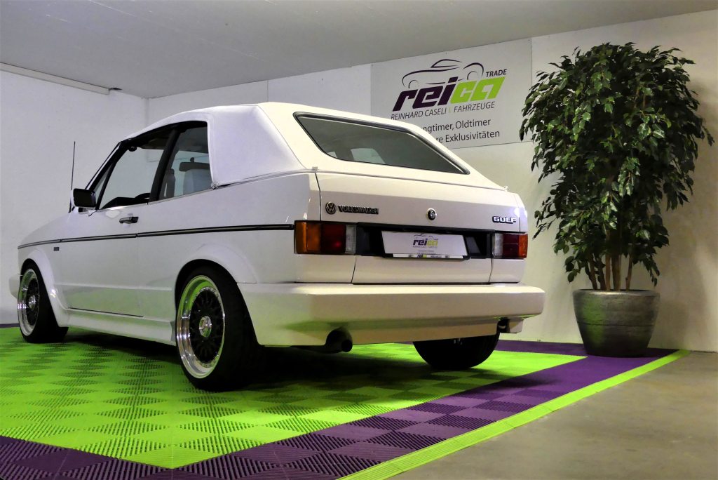 VW GOLF CABRIOLET 1800 GL Quartett/Special/White, Benzin, Occasion / Gebraucht, Handschaltung - 7