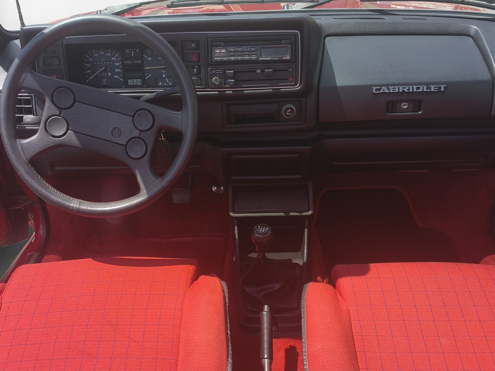 VW Golf Cabriolet 1800 (GL) Red Spezial, Benzin, Occasion / Gebraucht, Handschaltung - 5