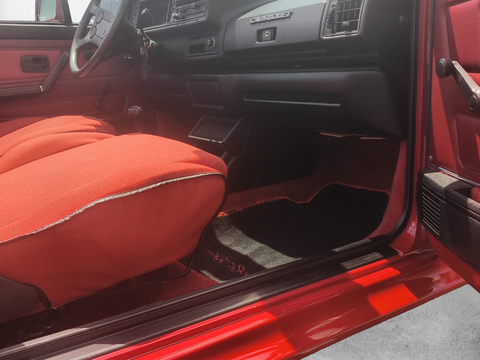 VW Golf Cabriolet 1800 (GL) Red Spezial, Benzin, Occasion / Gebraucht, Handschaltung - 7