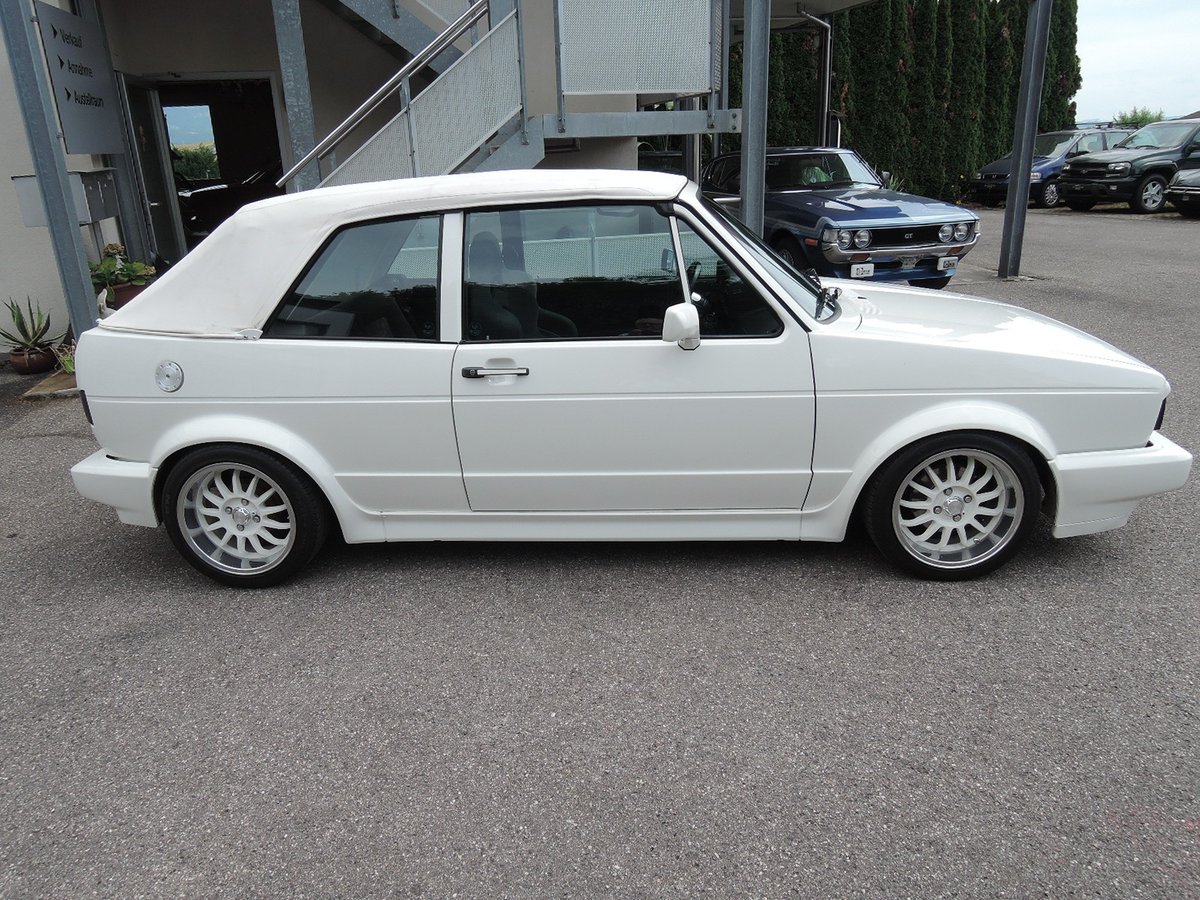 VW Golf Cabriolet 1800 GL Quartett/Special/White, Essence, Occasion / Utilisé, Manuelle - 3
