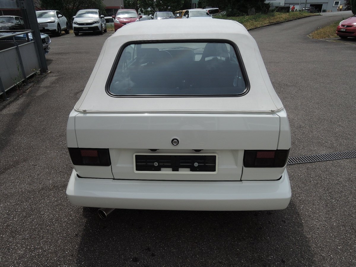 VW Golf Cabriolet 1800 GL Quartett/Special/White, Essence, Occasion / Utilisé, Manuelle - 5