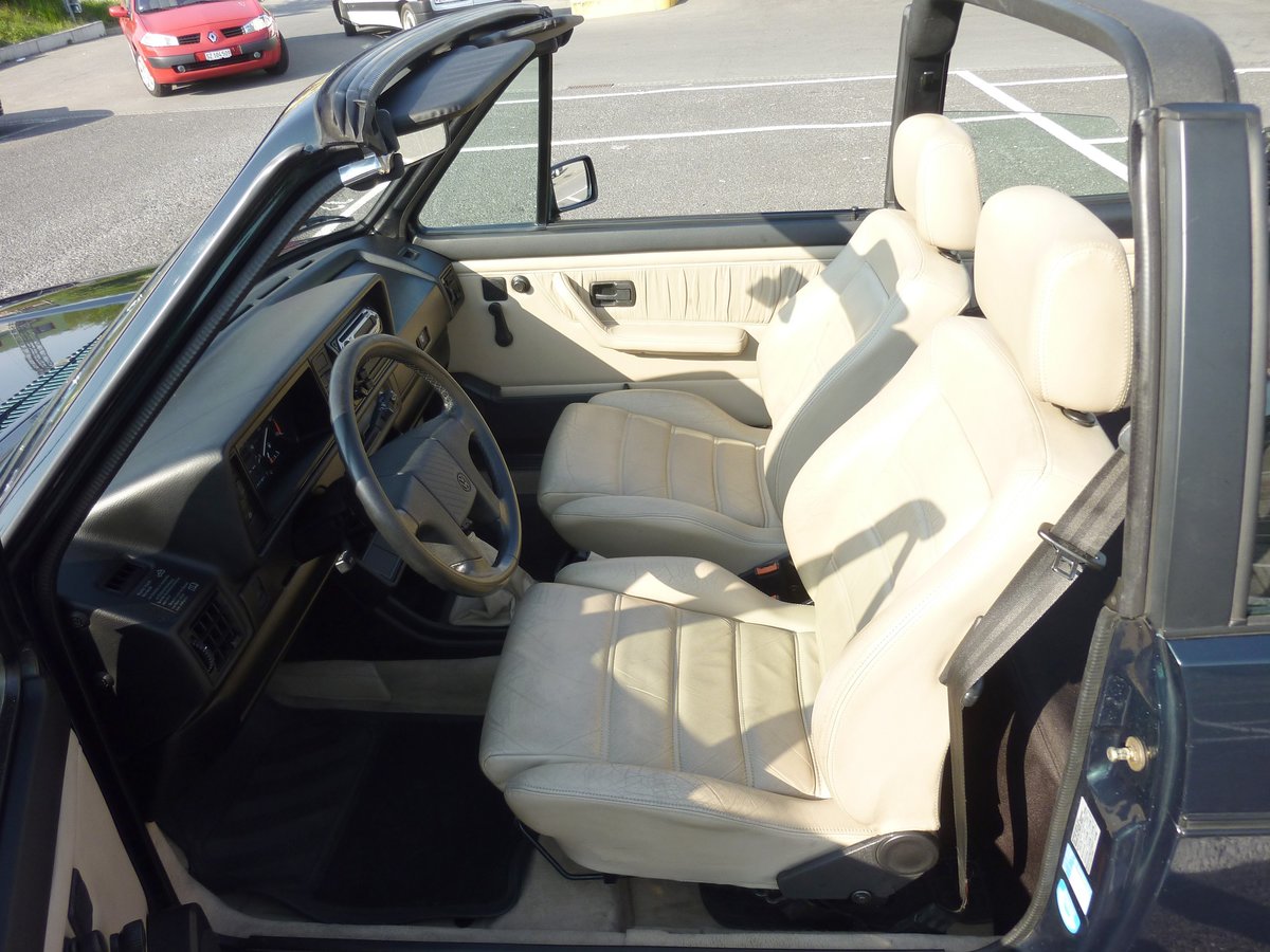 VW Golf Cabriolet 1800 Classic-Line Leder, Essence, Occasion / Utilisé, Manuelle - 6