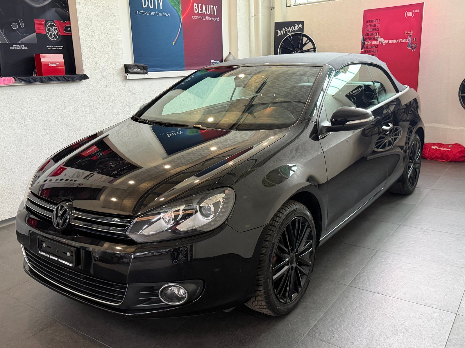 VW Golf Cabrio 1.4 TSI Cup DSG, Petrol, Second hand / Used, Automatic - 2