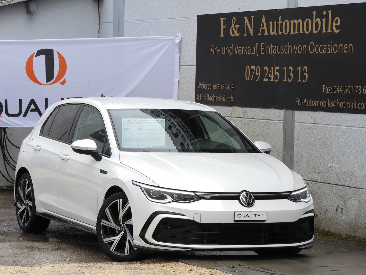 VW Golf 1.5 eTSI mHEV ACT Style DSG I R Line innen & aussen! I , Mild-Hybrid Petrol/Electric, Second hand / Used, Automatic - 2