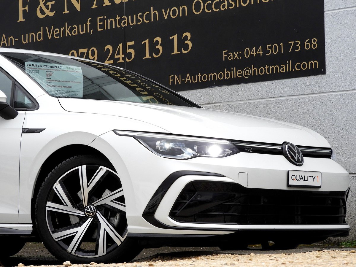VW Golf 1.5 eTSI mHEV ACT Style DSG I R Line innen & aussen! I , Mild-Hybrid Petrol/Electric, Second hand / Used, Automatic - 4