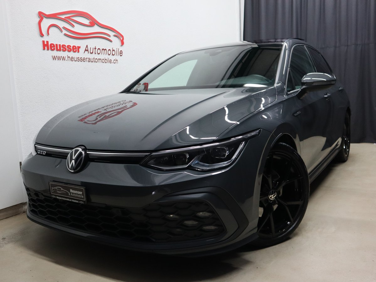 VW Golf 2.0 TDI GTD DSG - Black Style - IQ Light - Panorama - K