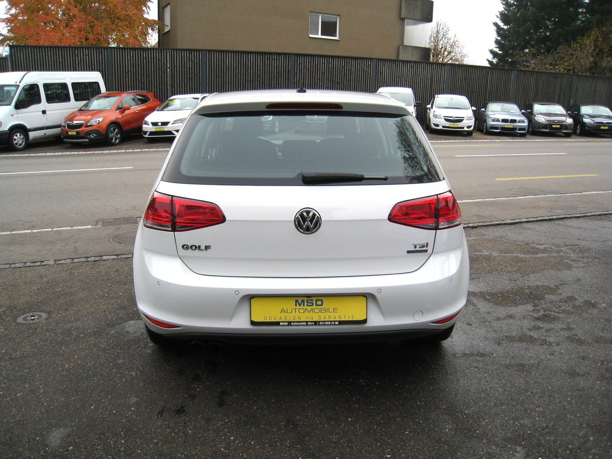 VW Golf 1.4 TSI Comfortline DSG, Essence, Occasion / Utilisé, Automatique - 7