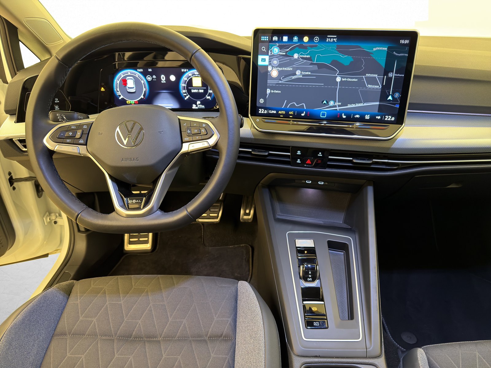 VW Golf 8 1.5 eTSI Goal DSG, Hybride Léger Essence/Électricité, Occasion / Utilisé, Automatique - 7
