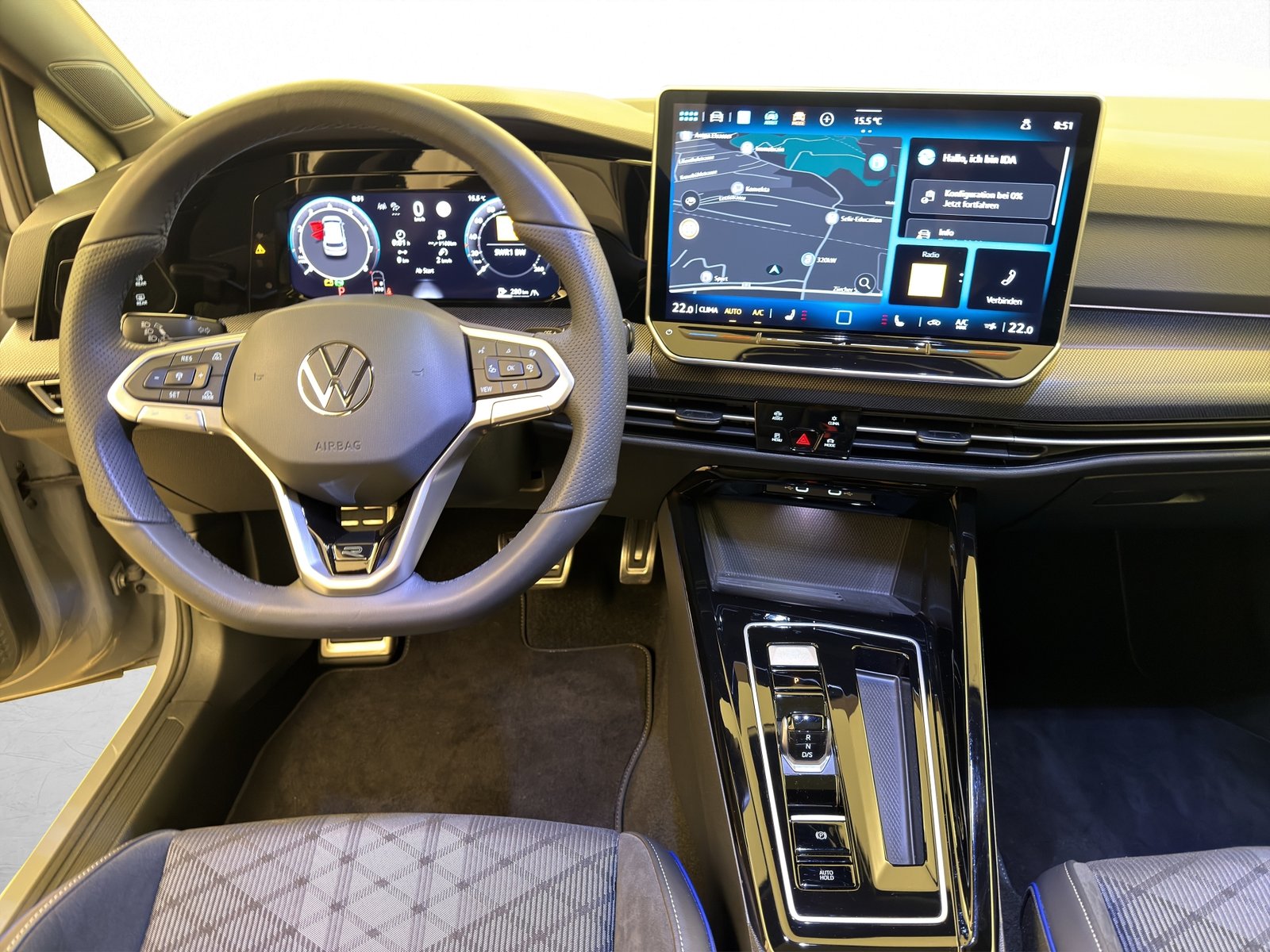 VW Golf 8 1.5 eTSI R-Line DSG, Mild-Hybrid Benzin/Elektro, Occasion / Gebraucht, Automatik - 6