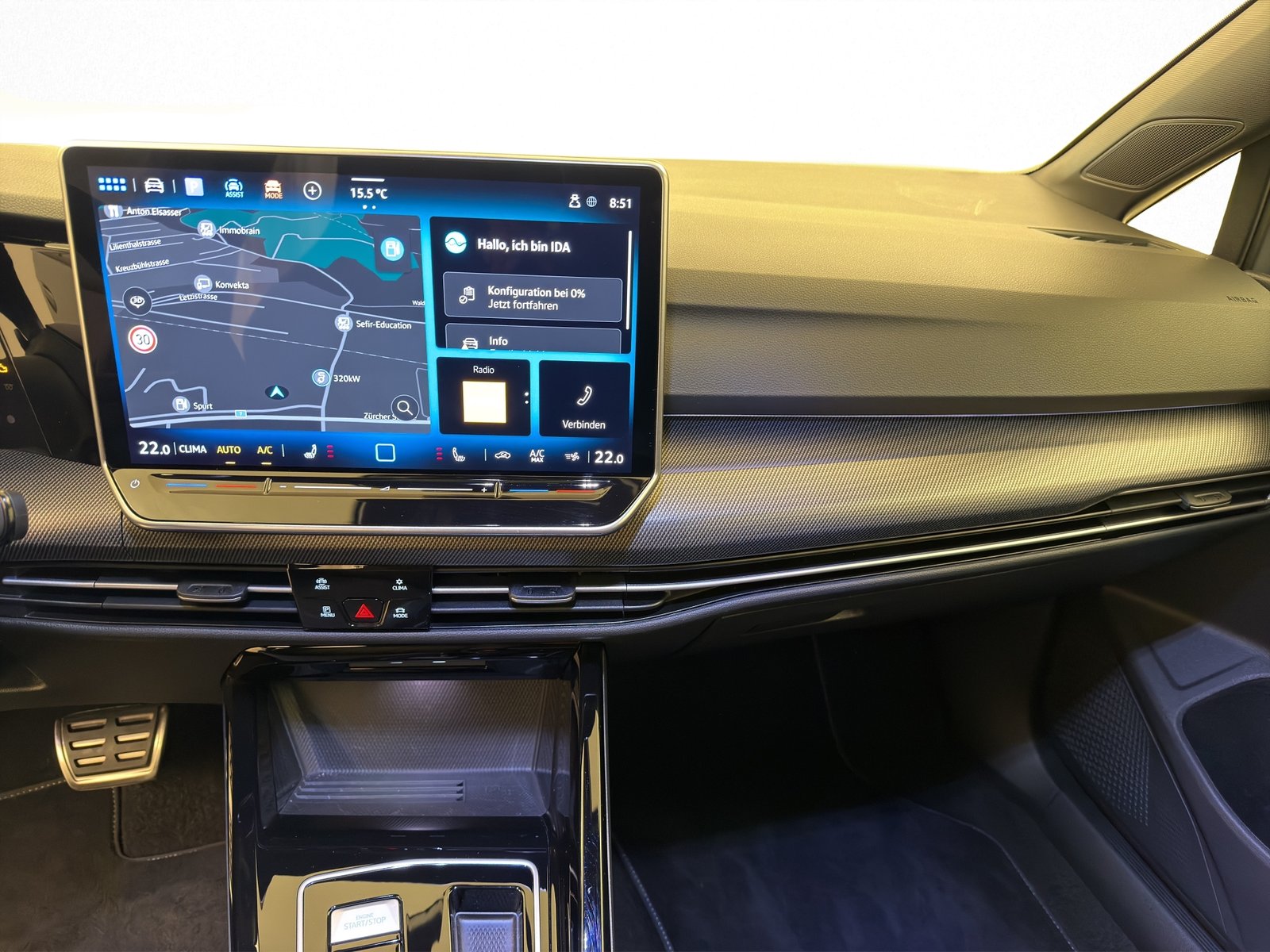 VW Golf 8 1.5 eTSI R-Line DSG, Mild-Hybrid Benzin/Elektro, Occasion / Gebraucht, Automatik - 7
