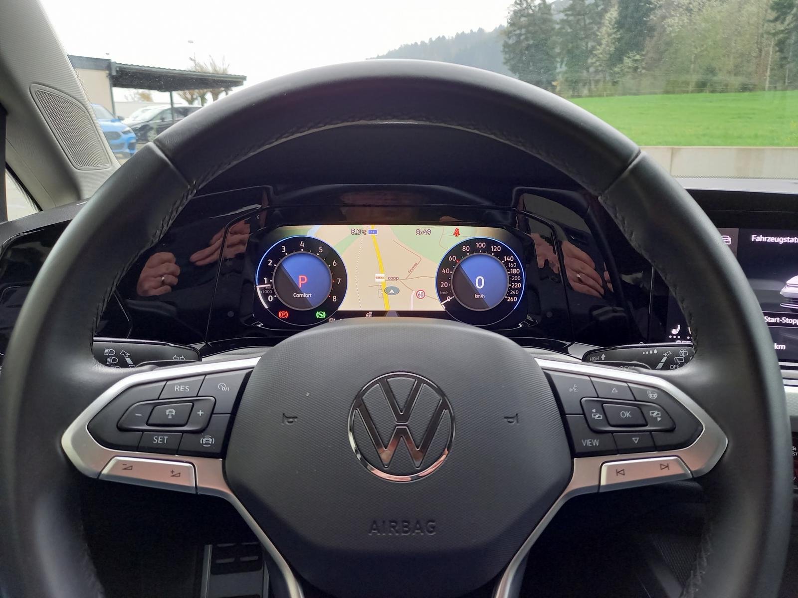 VW Golf VIII 1.5 eTSI Style DSG, Hybride Leggero Benzina/Elettrica, Occasioni / Usate, Automatico - 6