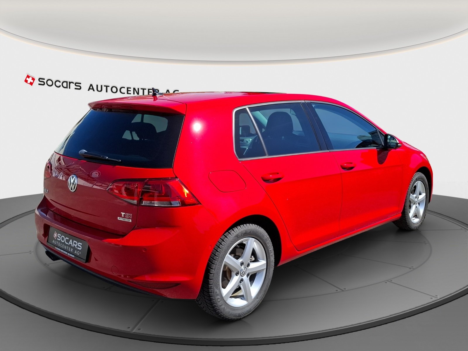 VW Golf 1.4 TSI Comfortline DSG // 8-fach Aluminiumbereift, Benzin, Occasion / Gebraucht, Automatik - 3