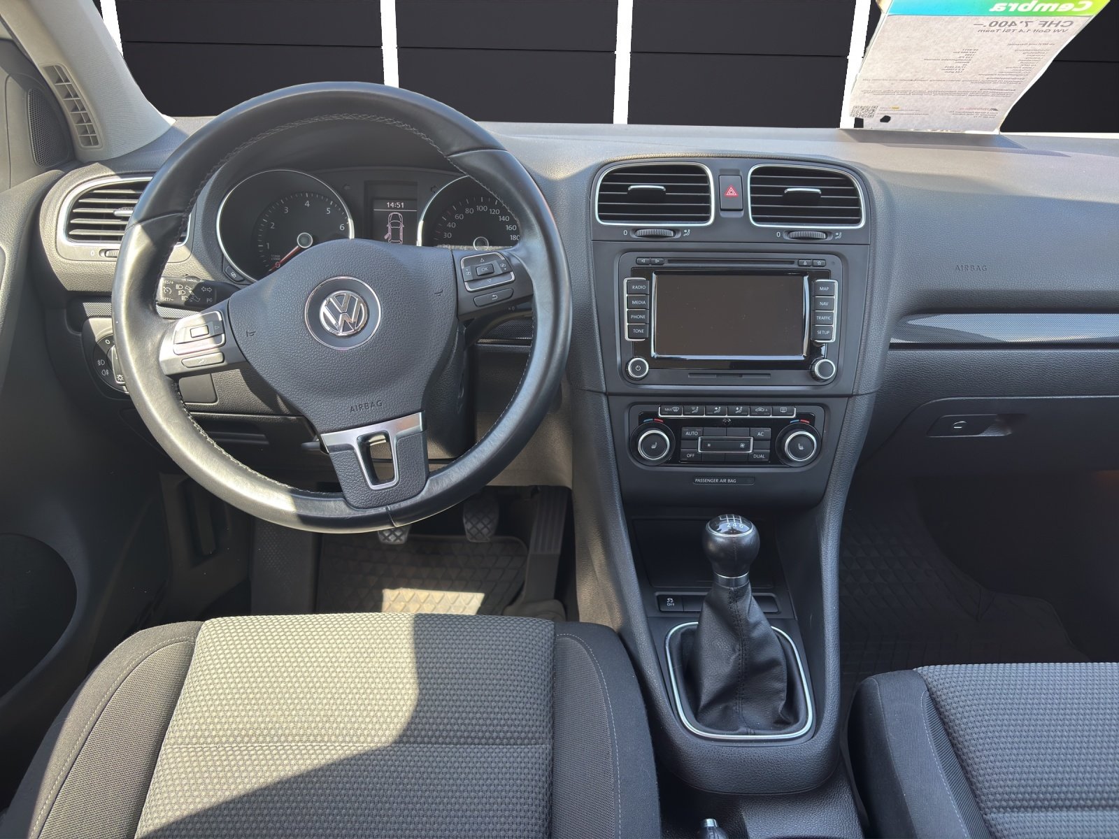 VW Golf 1.4 TSI Team, Benzina, Occasioni / Usate, Manuale - 6
