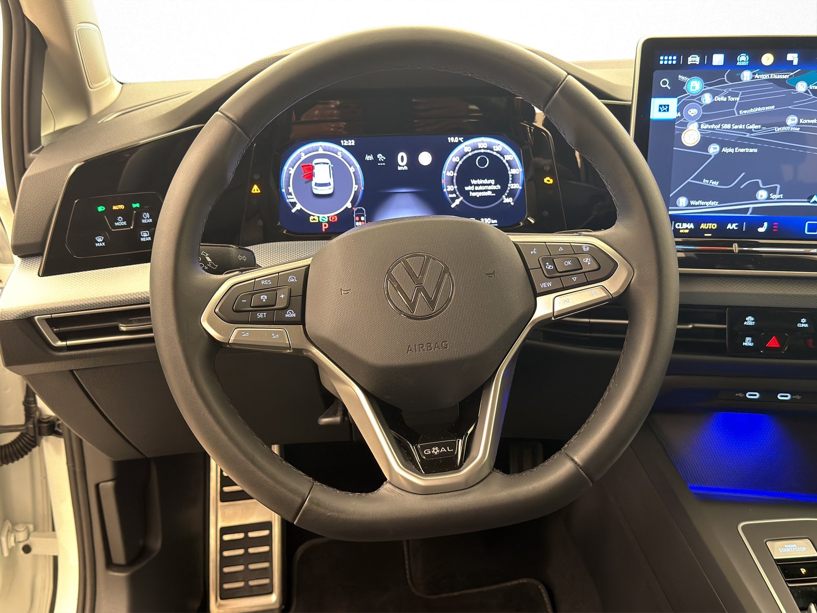 VW Golf 8 1.5 eTSI Goal DSG, Mild-Hybrid Benzin/Elektro, Occasion / Gebraucht, Automatik - 7