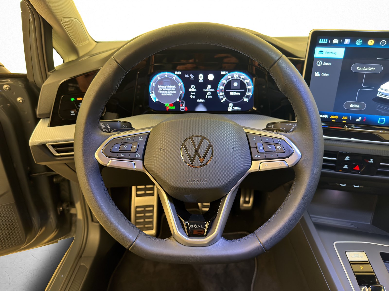 VW Golf 8 1.5 eTSI Goal DSG, Hybride Léger Essence/Électricité, Occasion / Utilisé, Automatique - 7