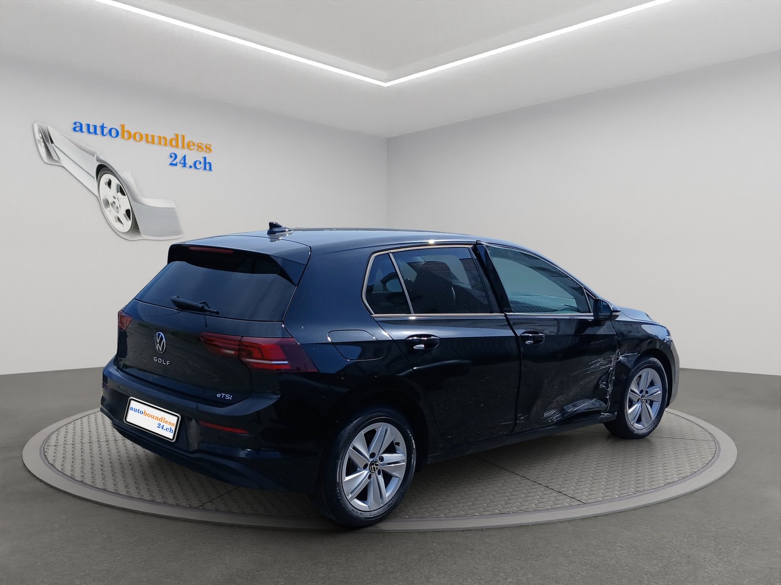 VW Golf 1.5 TSI MHEV United DSG/ Blechschade Seite Recht, Mild-Hybrid Petrol/Electric, Second hand / Used, Automatic - 4