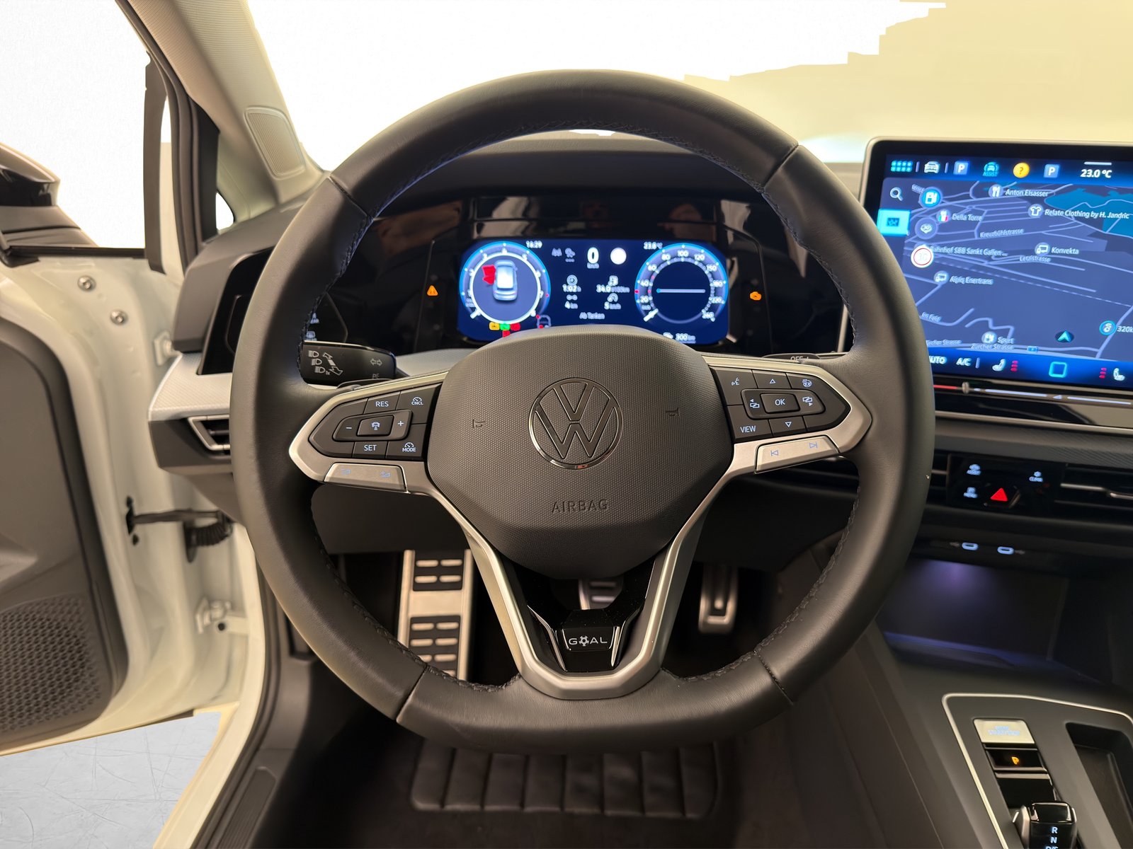 VW Golf 8 1.5 eTSI Goal DSG, Hybride Léger Essence/Électricité, Occasion / Utilisé, Automatique - 7