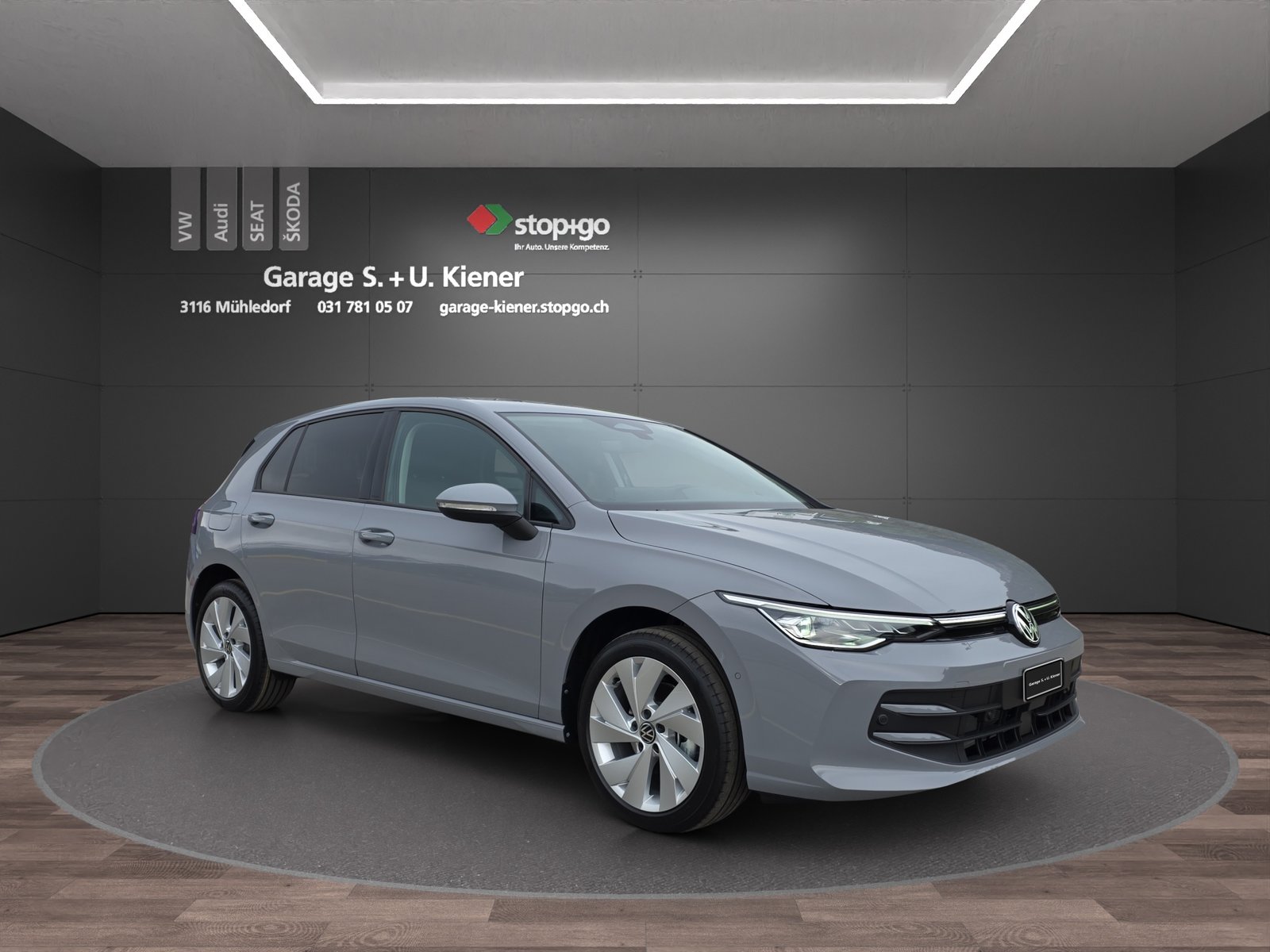 VW Golf 1.5 e TSI mHEV United DSG, Hybride Léger Essence/Électricité, Voiture de démonstration, Automatique - 3