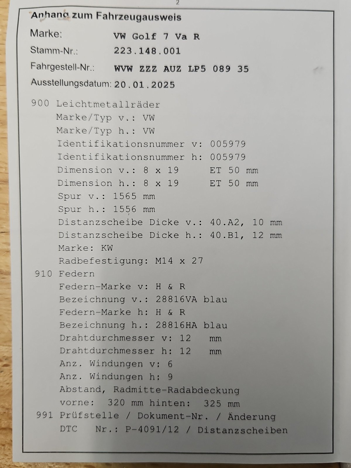 VW Golf Variant 2.0 TSI R 4Motion DSG, Benzina, Occasioni / Usate, Automatico - 2