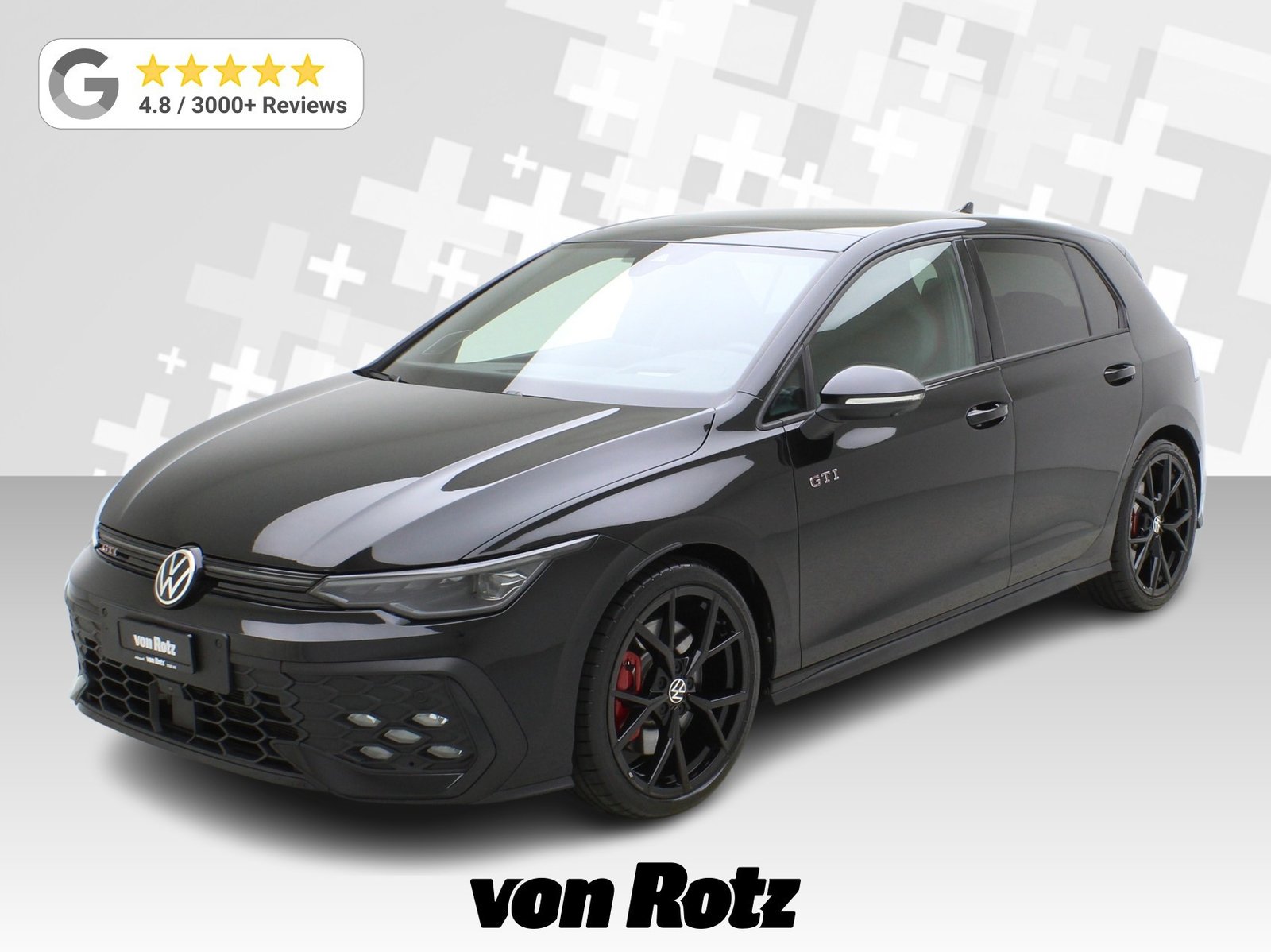 VW Golf 8.5 2.0 TSI DSG GTI Black Style (2025) ** Anhängerk