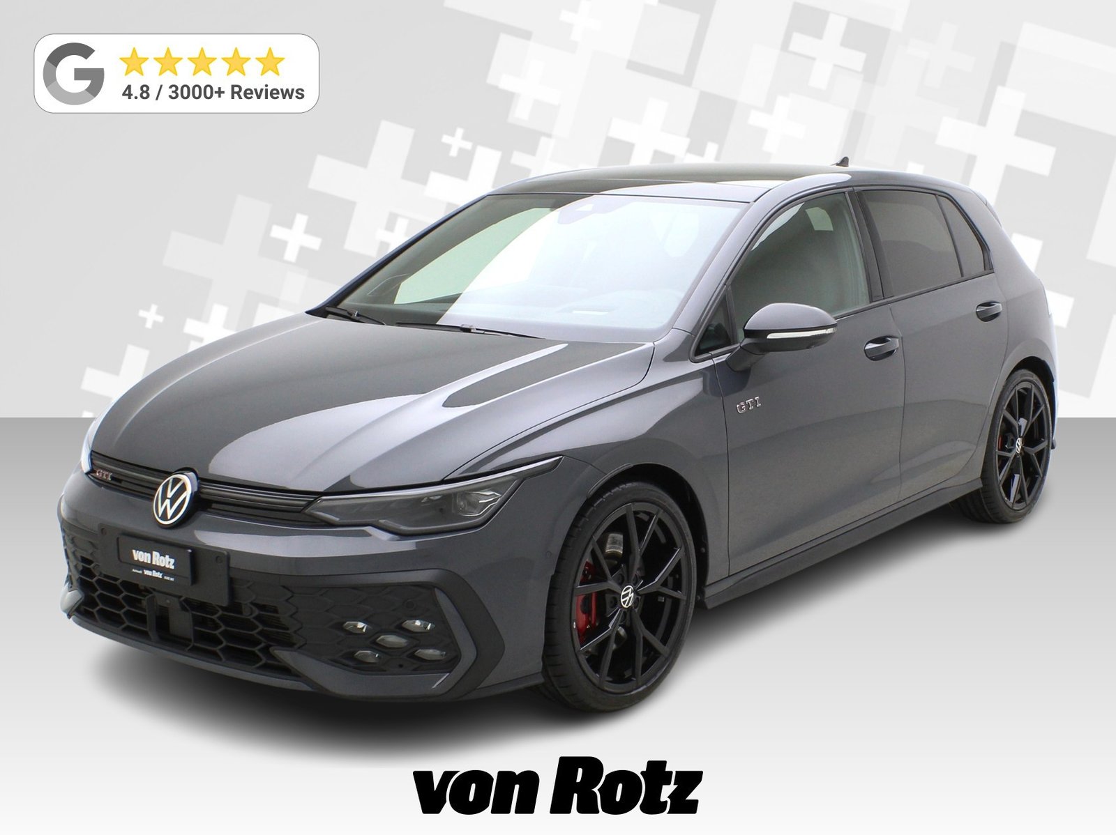 VW Golf 8.5 2.0 TSI DSG GTI Black Style (2025) ** Anhängerk