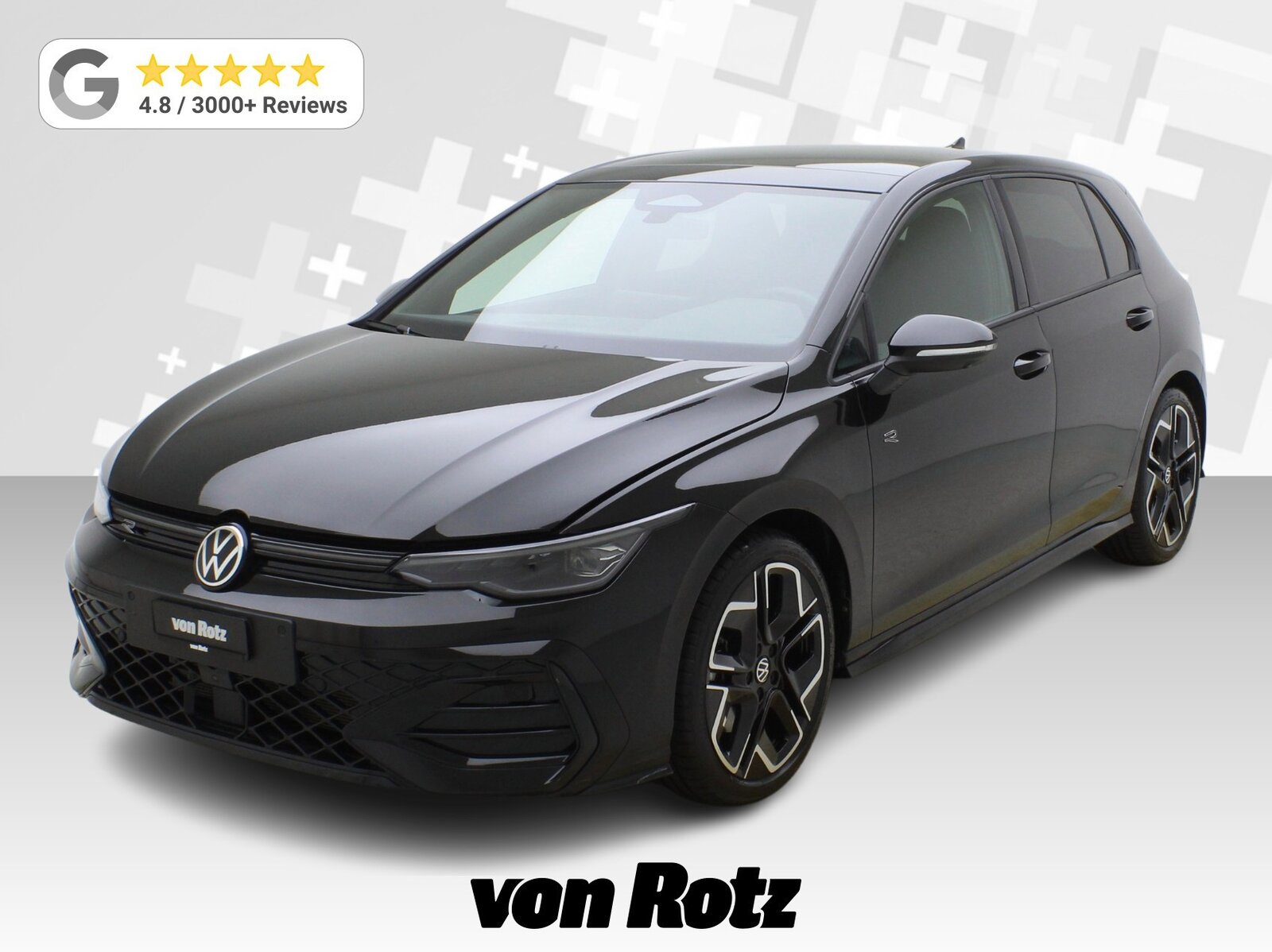 VW Golf 8.5 2.0 TSI DSG R-Line Black Style 4Motion **VW Werksg