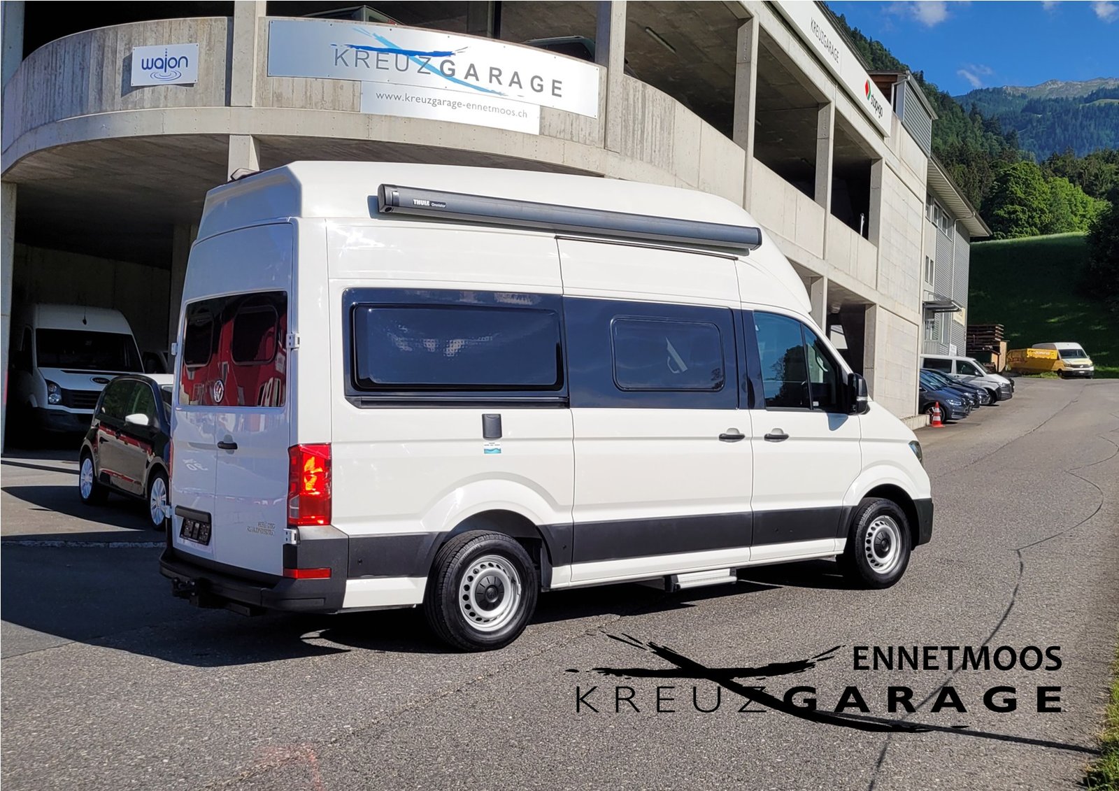 VW Grand California 600 2.0 *Anhängerkupplung+frisch ab MFK, Diesel, Occasioni / Usate, Automatico - 7
