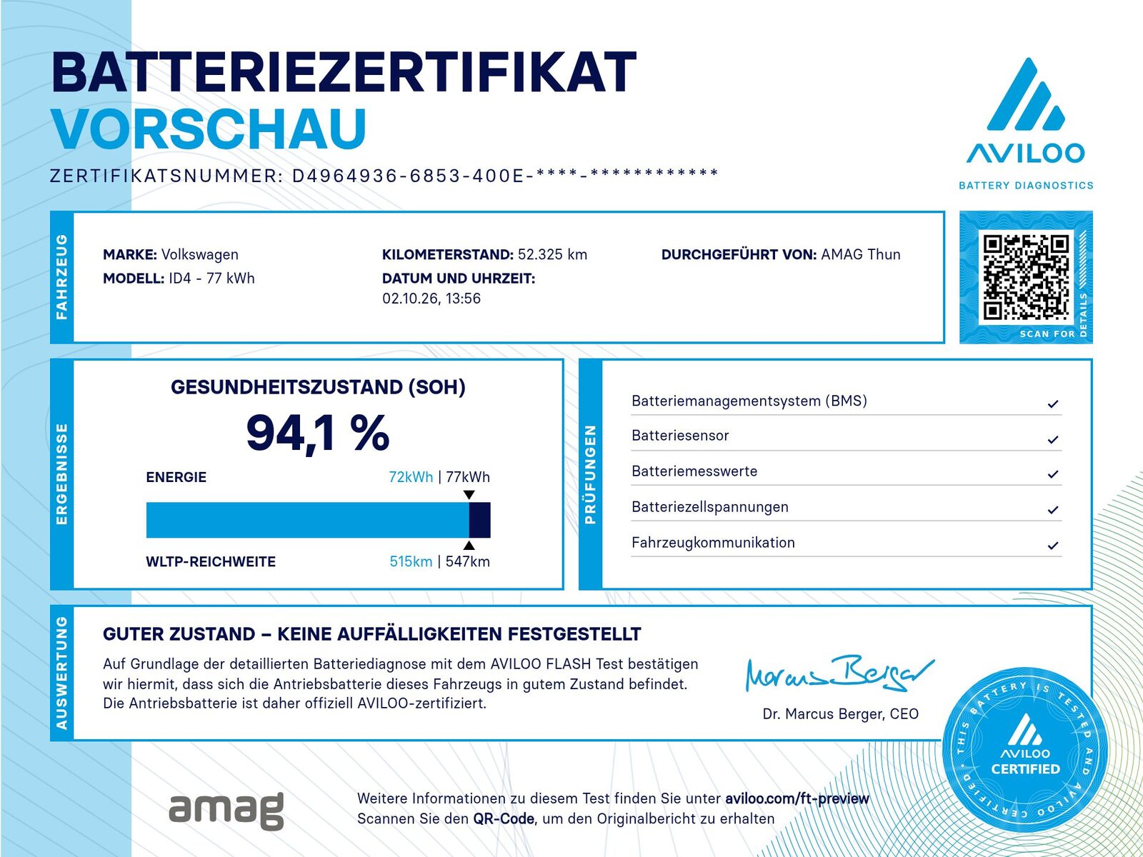 VW ID.4 1ST - Pro Performance, Electric, Second hand / Used, Automatic - 4