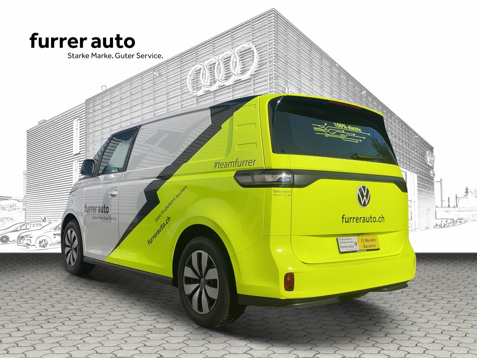 VW ID. Buzz Cargo, Electric, Second hand / Used, Automatic - 3