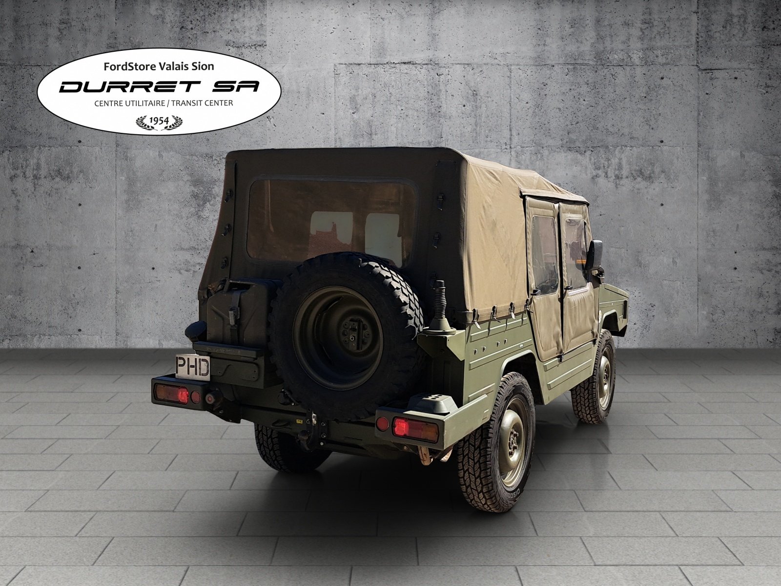 VW Iltis 4x4, Essence, Occasion / Utilisé, Manuelle - 3