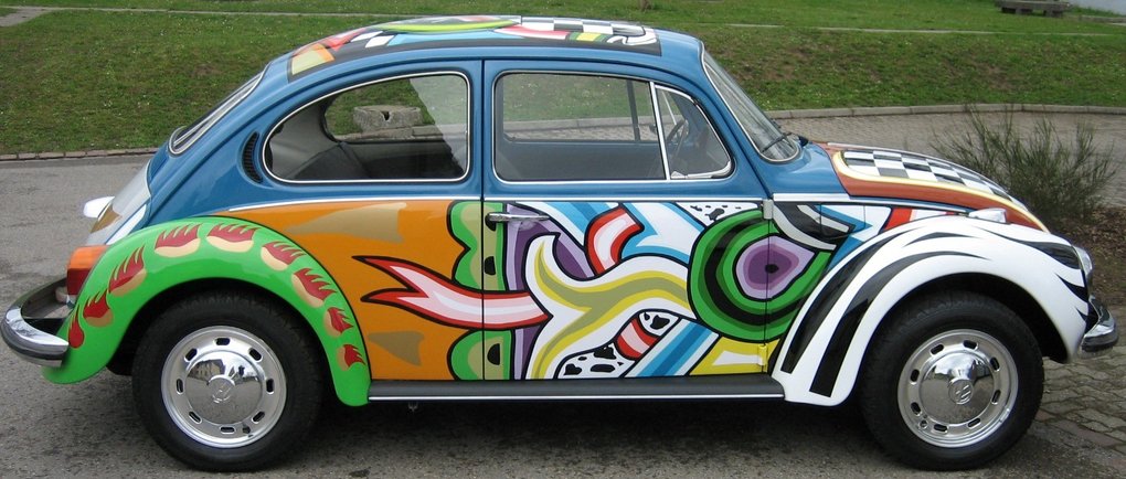 VW Käfer 13-1303 / Künstler-Design, Essence, Occasion / Utilisé, Manuelle - 6
