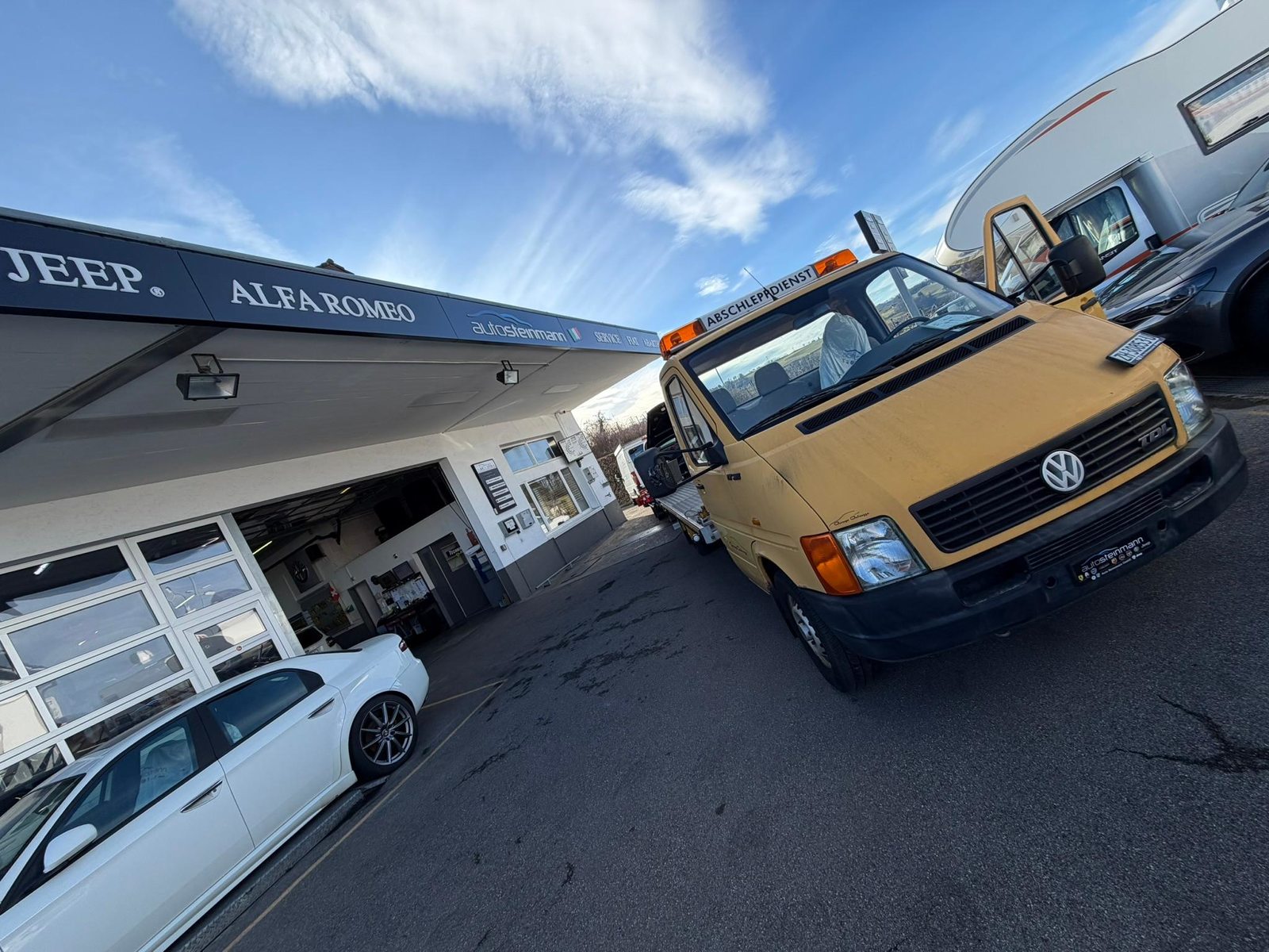 VW LT 35 Teiflader mit Ausfahrbare Brücke 2.5 TDI für PKW Abs, Diesel, Occasion / Utilisé, Manuelle - 5