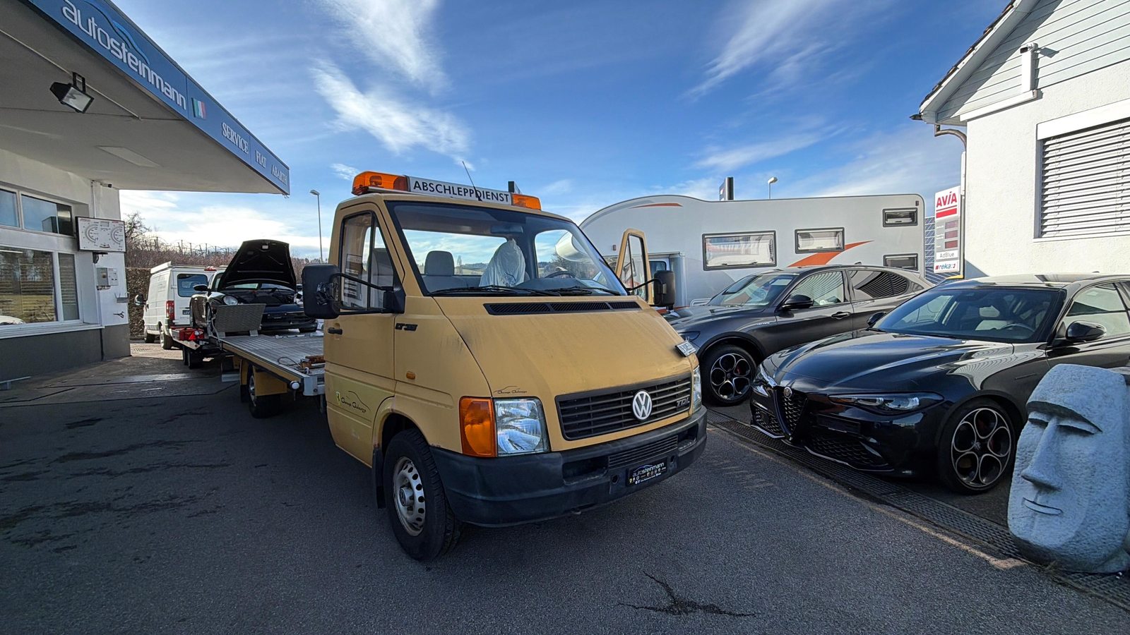 VW LT 35 Teiflader mit Ausfahrbare Brücke 2.5 TDI für PKW Abs, Diesel, Occasion / Utilisé, Manuelle - 6