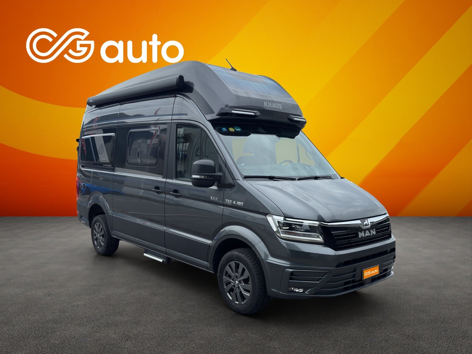 VW MAN TGE / KNAUS Tabbert 4X4, Diesel, Occasion / Gebraucht, Automatik - 2
