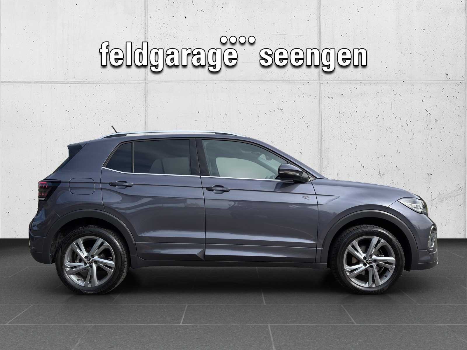 VW New T-Cross 1.5 TSI EVO ACT R-Line DSG mit AHK fortl. We, Petrol, Second hand / Used, Automatic - 4