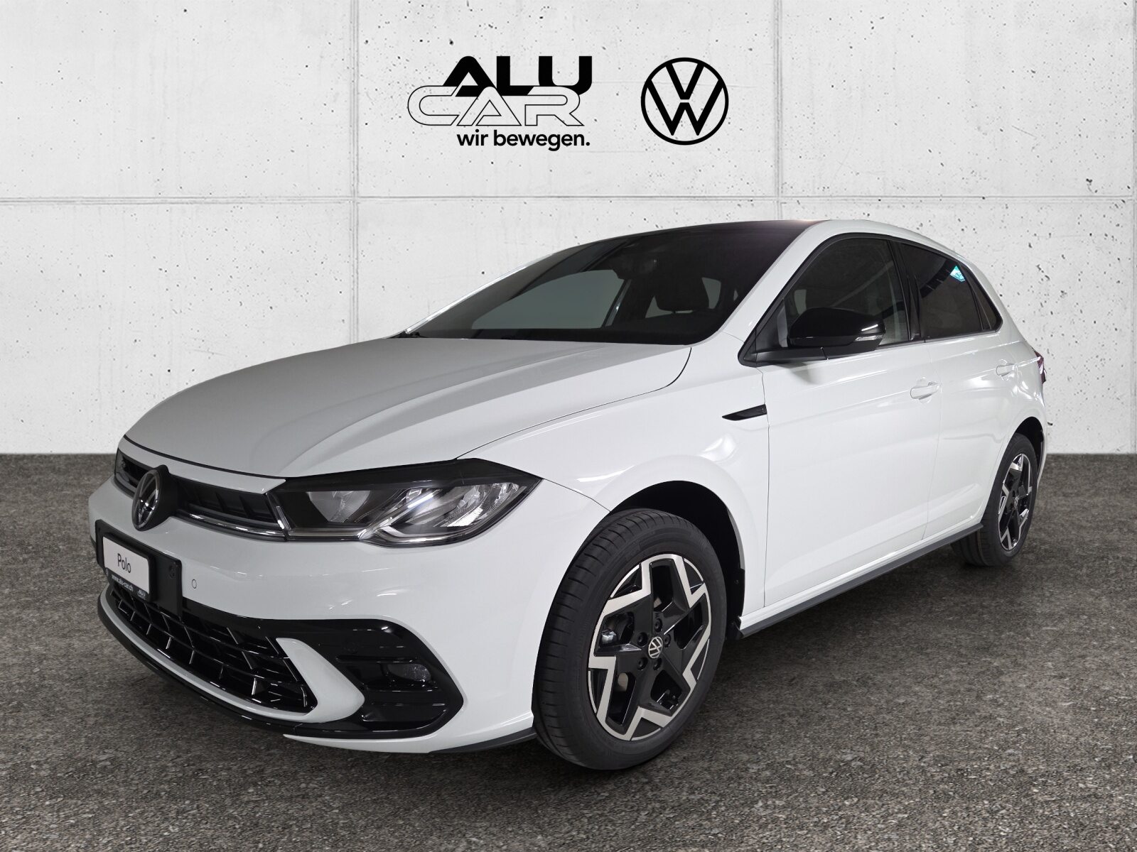 VW Polo R-Line, Benzin, Neues Fahrzeug mit Tageszulassung, Automatik