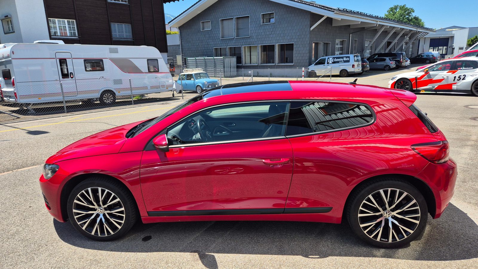 VW Scirocco 2.0 TSI 210 DSG, Benzin, Occasion / Gebraucht, Automatik - 4