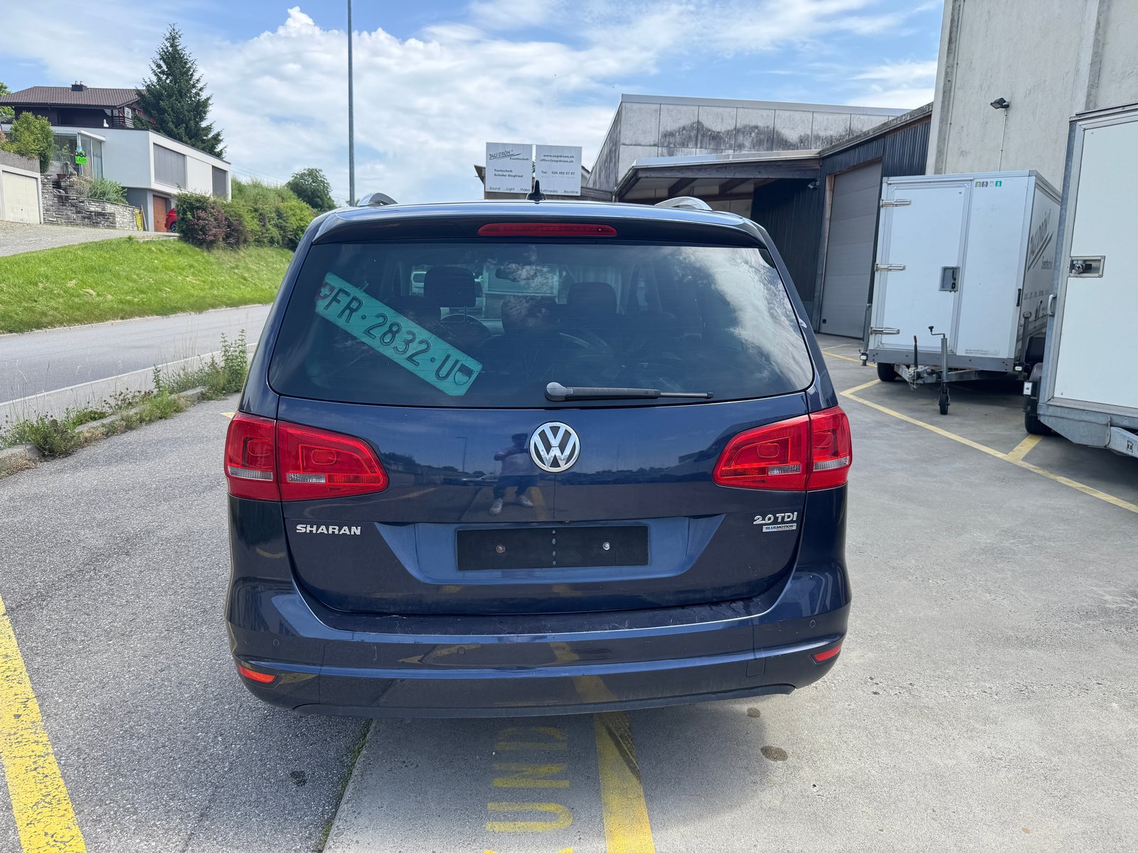 VW Sharan 2.0 TDI BMT Comfortline DSG, Diesel, Occasioni / Usate, Automatico - 4