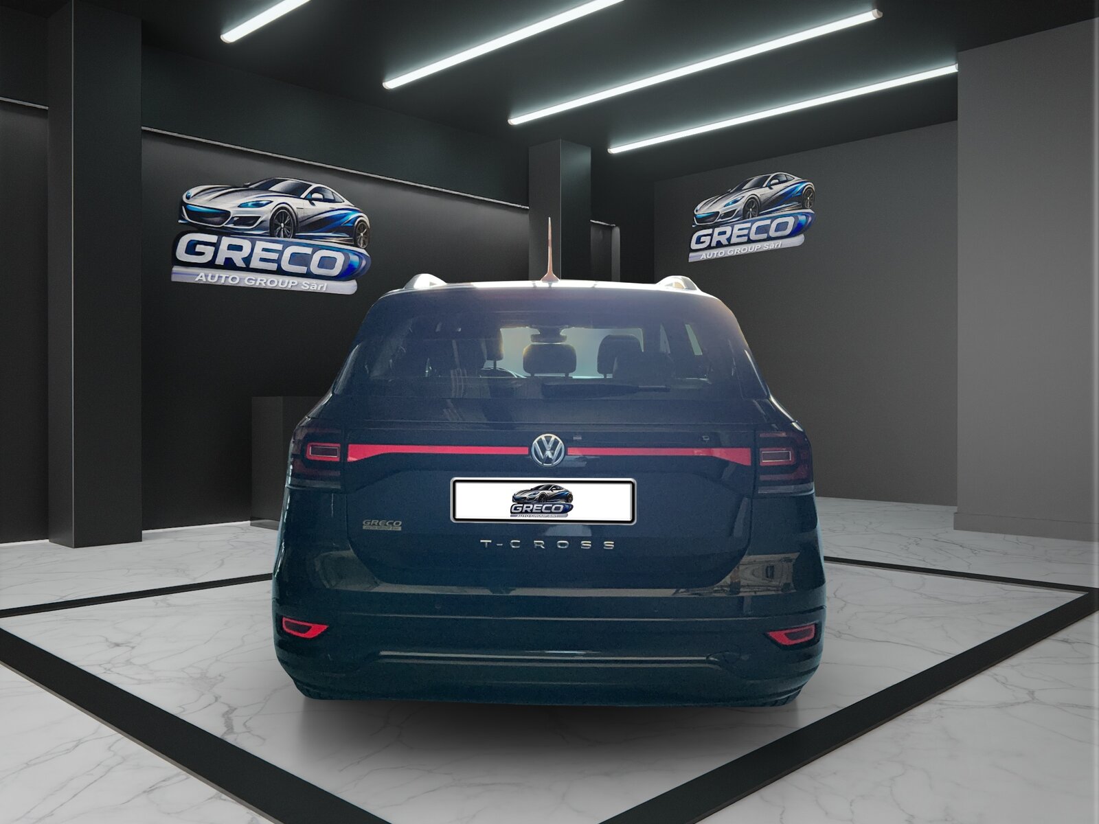 VW T-Cross tout-terrain 1.0 TSI R line, Essence, Occasion / Utilisé, Manuelle - 5