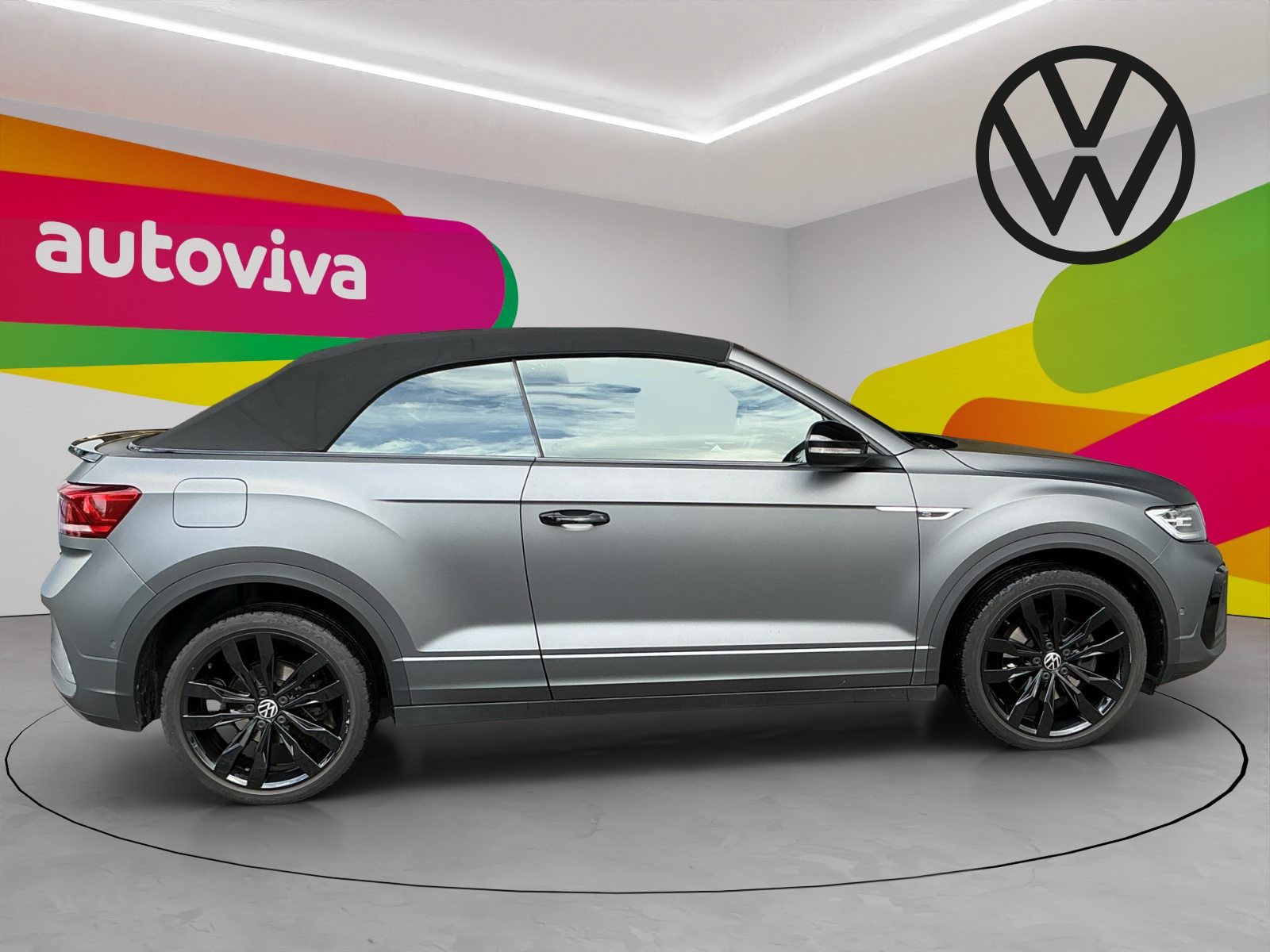 VW T-Roc Cabriolet Edition Grey, Petrol, Second hand / Used, Automatic - 4