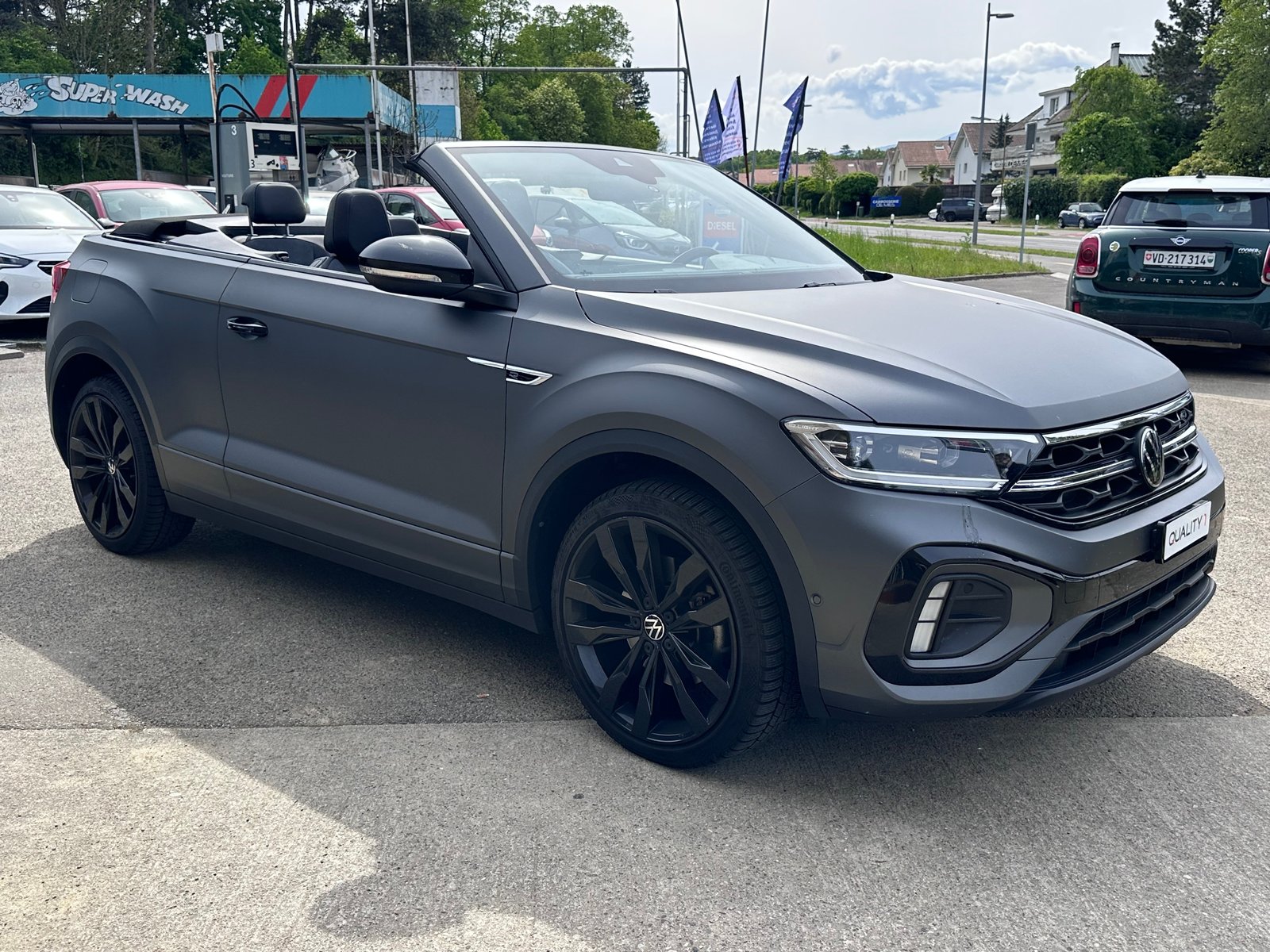 VW T-Roc Cabriolet 1.5 TSI EVO R-Line DSG, Petrol, Second hand / Used, Automatic - 3