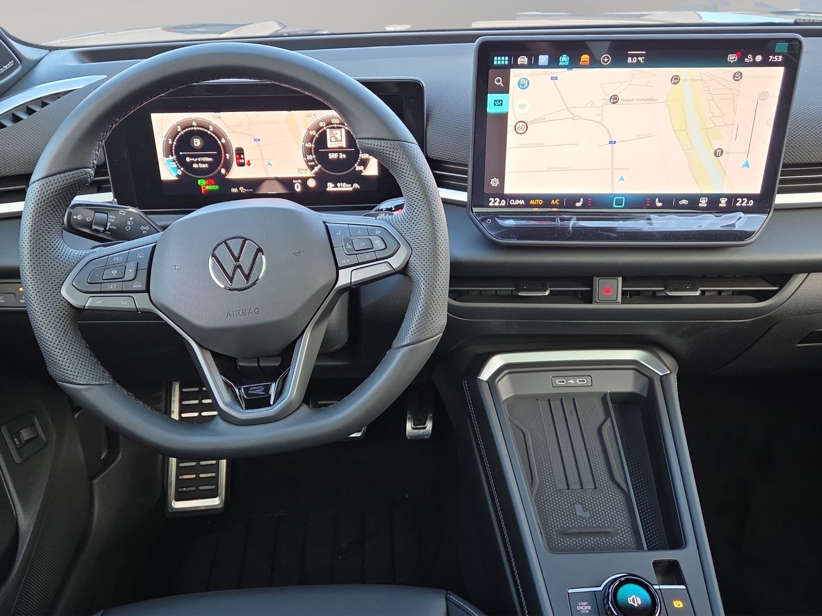 VW T-Roc 1.5 eTSI mHEV R-Line DSG, Benzin, Vorführwagen, Automatik - 7
