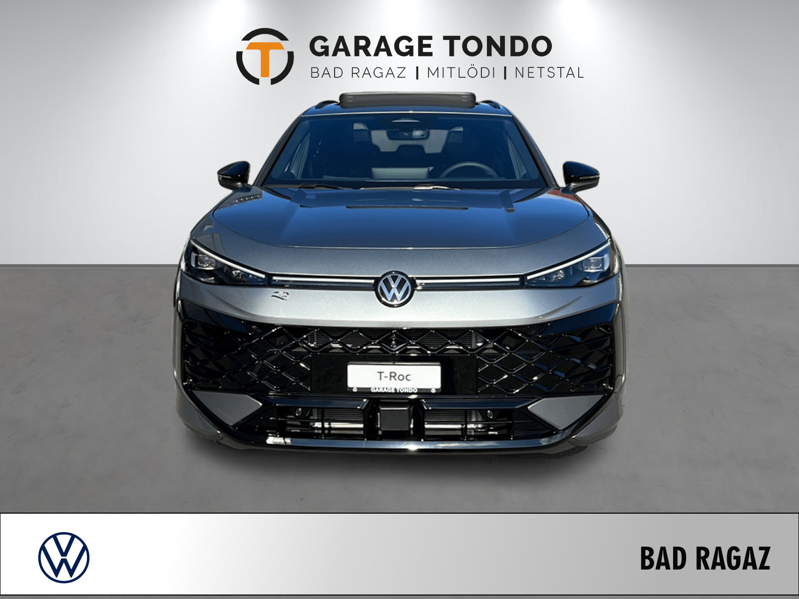VW T-Roc 1.5 eTSI R-Line DSG, Hybride Leggero Benzina/Elettrica, Auto nuove, Automatico - 2