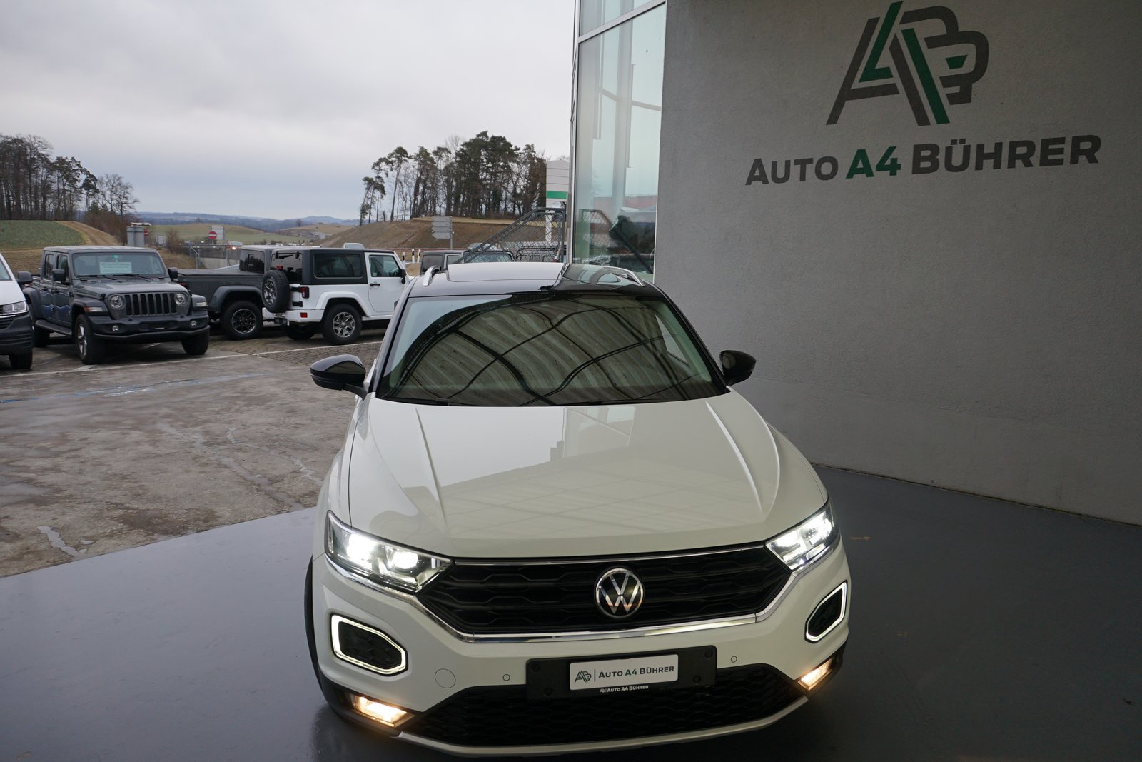 VW T-Roc 2.0 TDI Advance 4Motion DSG-Automat 150PS aus erste, Diesel, Second hand / Used, Automatic - 3